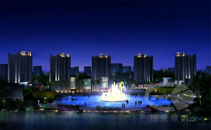 廣場夜景亮化設計 廣場夜景亮化設計