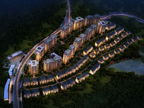 長沙恒大文化旅游城夜景照明設計
